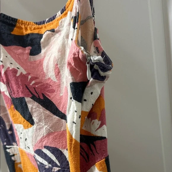 Sadie + Sage Printed Mini Sleeveless Dress with Flutter Sleeves - Picture 4 of 6